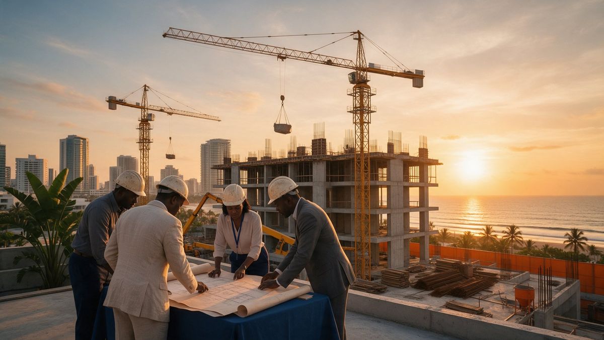 Chantier de construction